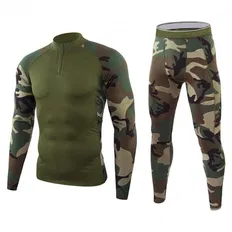 Комплект термобілизни тактичний Esdy А173 Jangle Camo